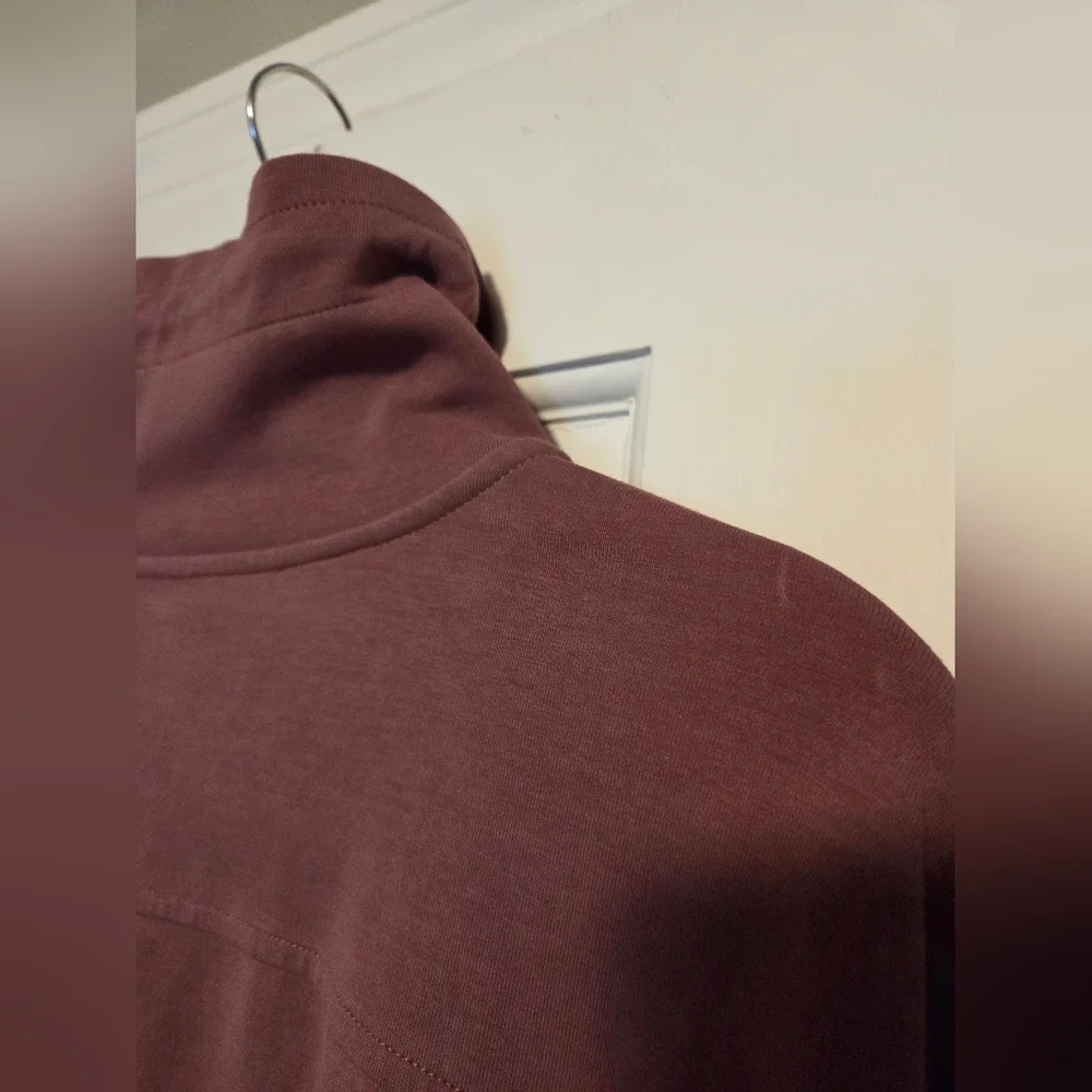 Old Navy Active Dynamic Fleece size XXL Half-Zip Sweater - Mauve - Picture 7 of 9